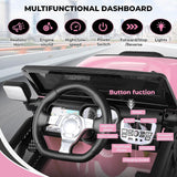 Electric Ride-On Car for Kids with Parent Remote Control and Music Player - 12V Truck Design