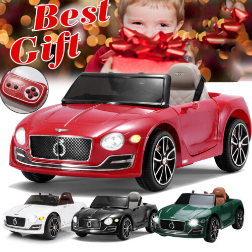 12V Battery Powered Bentley Style Kids Ride On Car with Remote Control