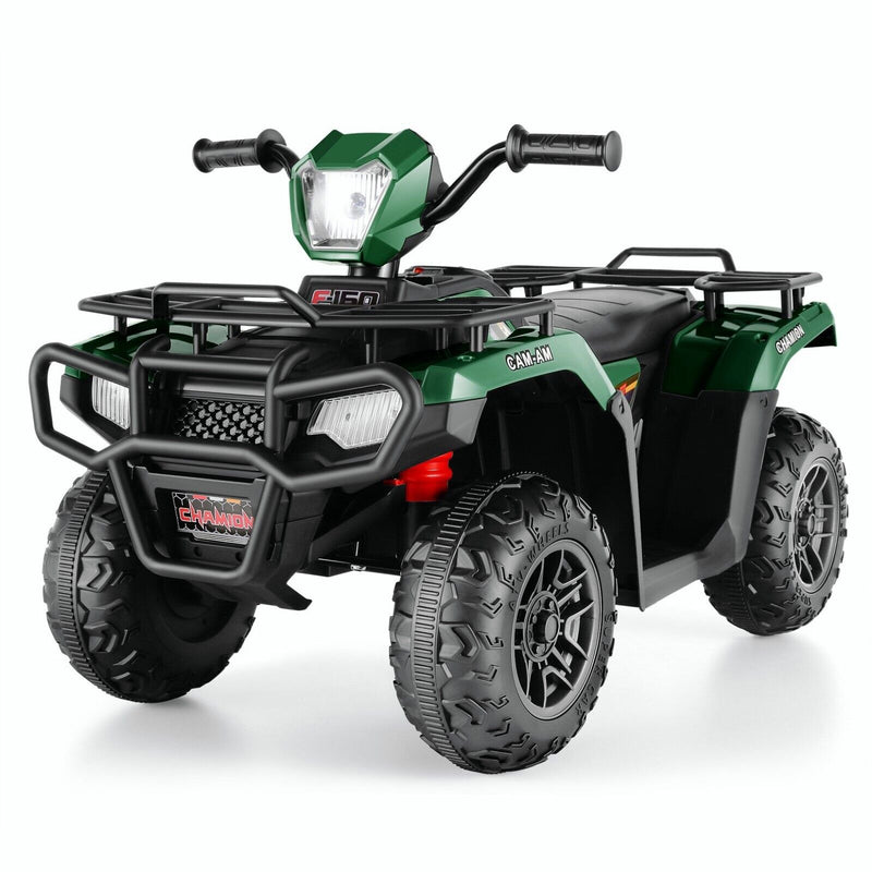 Electric 4-Wheeler Quad for Kids - 12V Battery Powered Ride-On with Dual Speeds