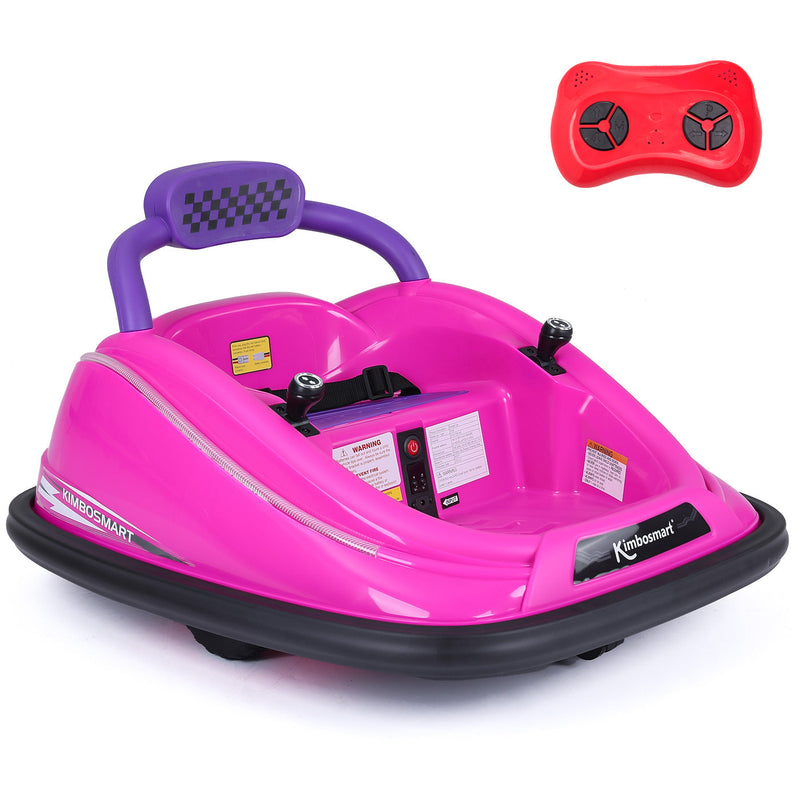 12V Battery Powered Electric Bumper Car for Kids with Dual Joystick Control