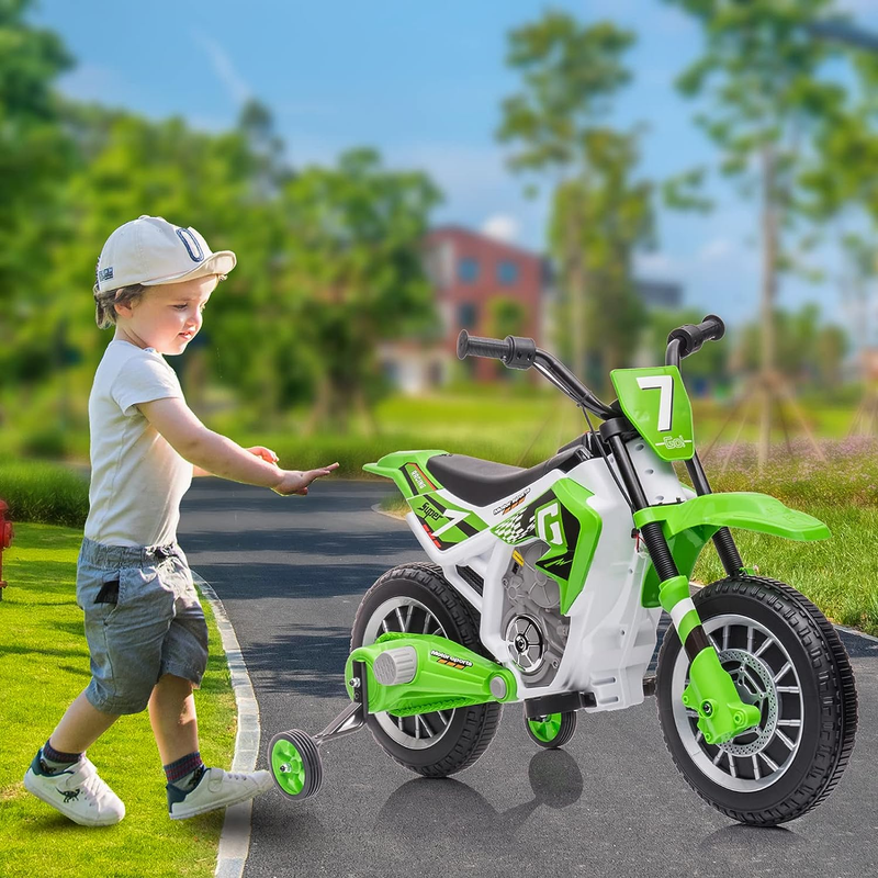 12V Battery Powered Electric Dirt Bike for Kids - The Perfect Ride-On Motorcycle for Young Riders!