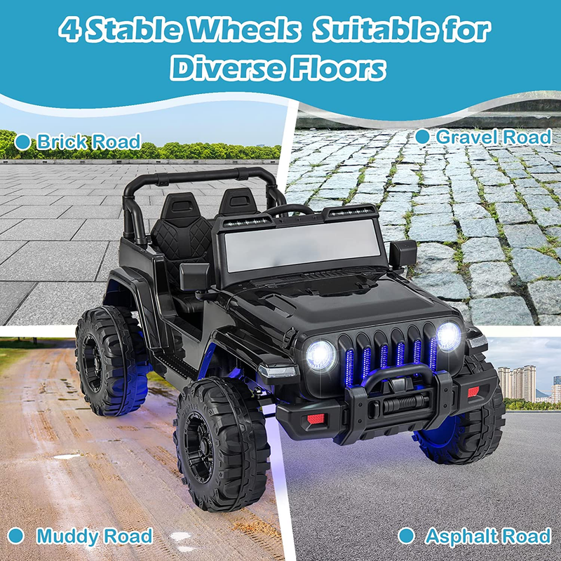 12V Battery Powered Electric Ride-On Truck for Kids with 2.4G Remote Control