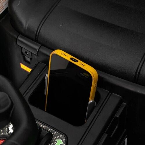 12V Battery Powered Electric Tractor Toy with Trailer Attachment