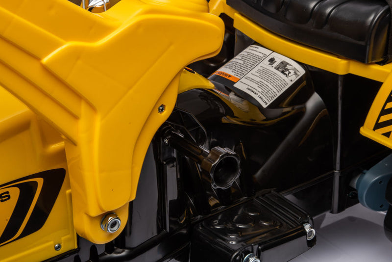 12V Battery Powered Excavator for Kids - Realistic Construction Vehicle Toy