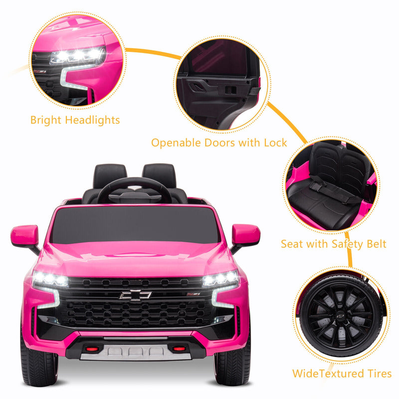 12V Battery Powered GMC Ride On Car for Kids with Remote Control