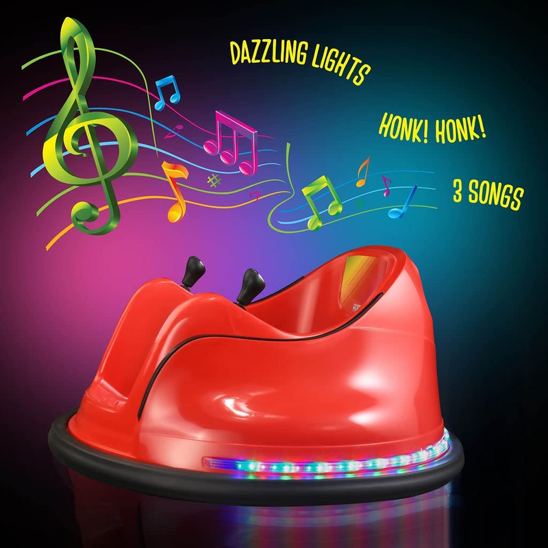 12V Battery-Powered Kids Bumper Car for Endless Fun!