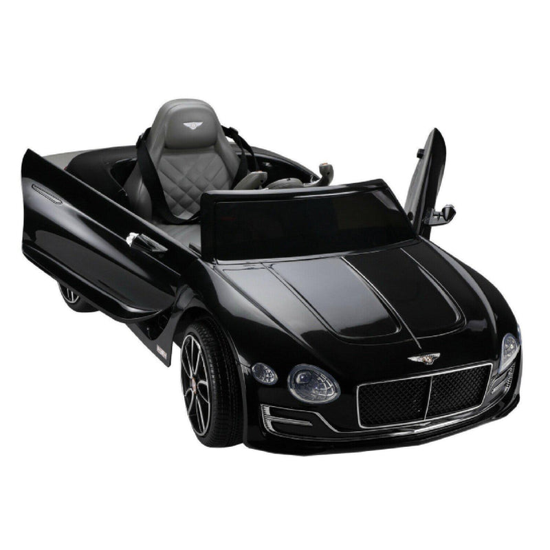 12V Battery Powered Ride-On Car for Kids Ages 2-8 with Parental Remote Control - Black