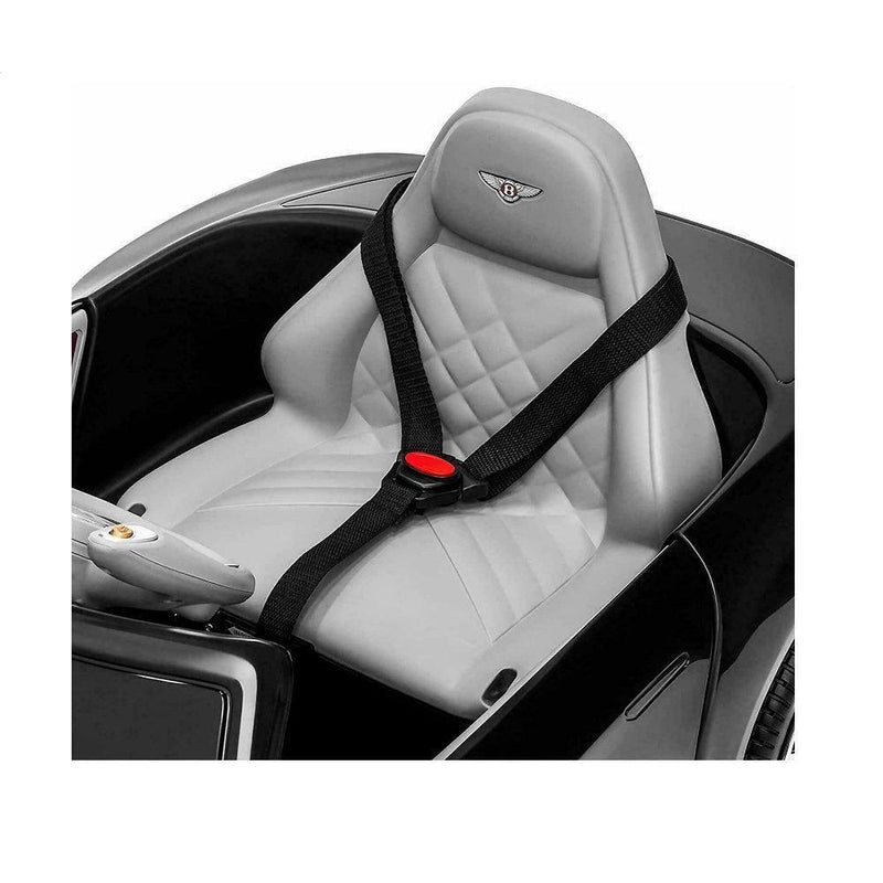 12V Battery Powered Ride-On Car for Kids Ages 2-8 with Parental Remote Control - Black