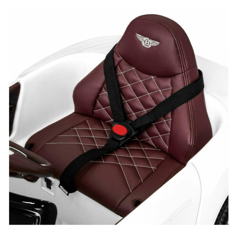 12V Battery Powered Ride-On Car for Kids Ages 2-8 with Parental Remote Control - White