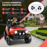 12V Battery Powered Electric Ride-On Truck for Kids with Remote Control