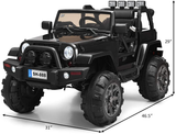 12V Battery Powered Ride-On Truck for Kids with Remote Control, LED Lights, and Music