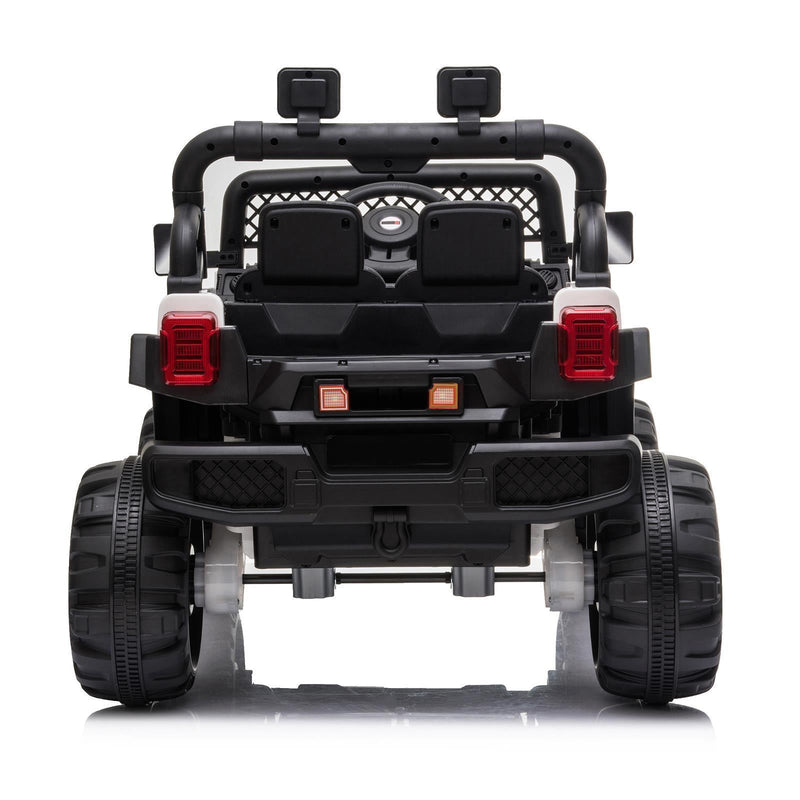 12V Battery Powered Ride On Truck with 2 Front LED Lights - Perfect Gift for Kids