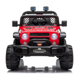12V Battery Powered Ride On Truck with 2 Front LED Lights - Perfect Gift for Kids
