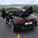 12V Battery Powered Sports Car for Kids with LED Headlights and 2 Speed Options