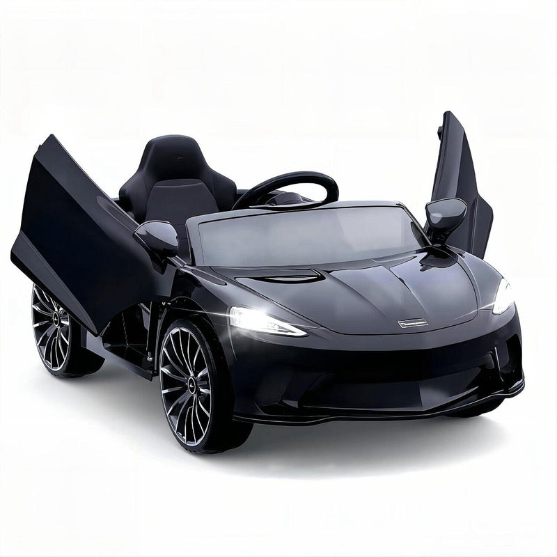 12V Battery Powered Sports Car for Kids with LED Headlights and 2 Speed Options