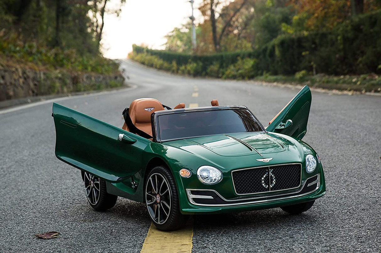 Licensed Bentley Style 12V Electric Ride On Car for Kids with Remote Control - Perfect Gift!