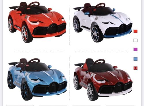 12V Bugatti Remote Control Car for Kids: Experience the Thrill of Driving!