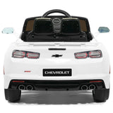 12V Chevrolet Camaro SS Ride-On Car with EVA Rubber Tires, Open Doors, 3 Speeds, and Remote Control