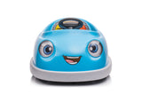 12V Dual Drive Electric Ride-On Bumper Car for Kids with Pushrod and Dinner Plate Design