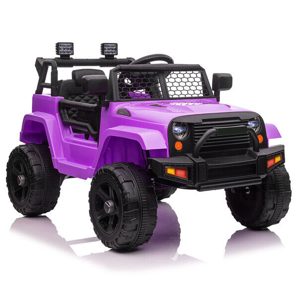 12V Dual Drive Jeep Ride On Car with Remote Control - Perfect Gift for Kids!