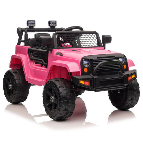 12V Dual Drive Jeep Ride On Car with Remote Control - Perfect Gift for Kids!