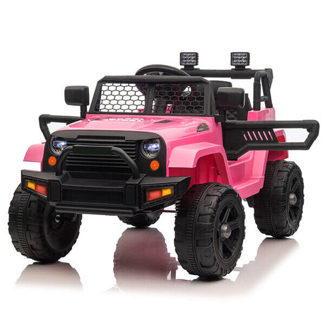 12V Dual Drive Jeep Ride On Car with Remote Control - Perfect Gift for Kids!