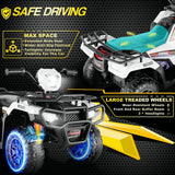 Electric 4-Wheeler Quad for Kids with 12V Battery and Dual 30W Motors