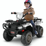12V Electric ATV Ride-On Toy Car with USB/MP3 for Kids Ages 3-6