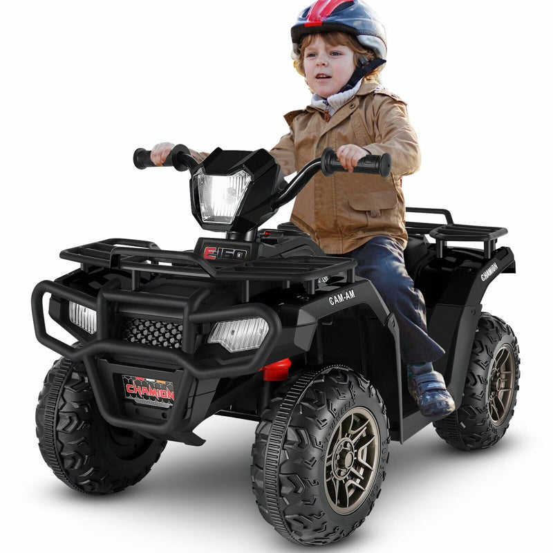 12V Electric ATV Ride-On Toy Car with USB/MP3 for Kids Ages 3-6