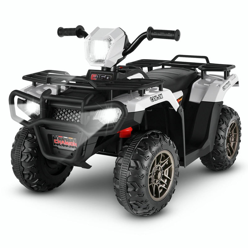 12V Electric ATV Ride-On Toy Car with USB/MP3 for Kids Ages 3-6