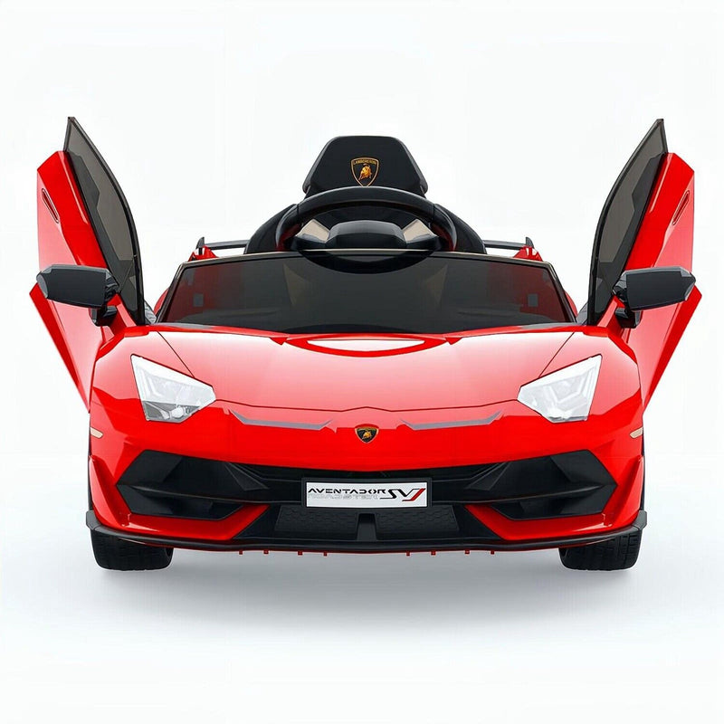 12V Electric Battery Powered Sports Car for Kids with Remote Control - Red