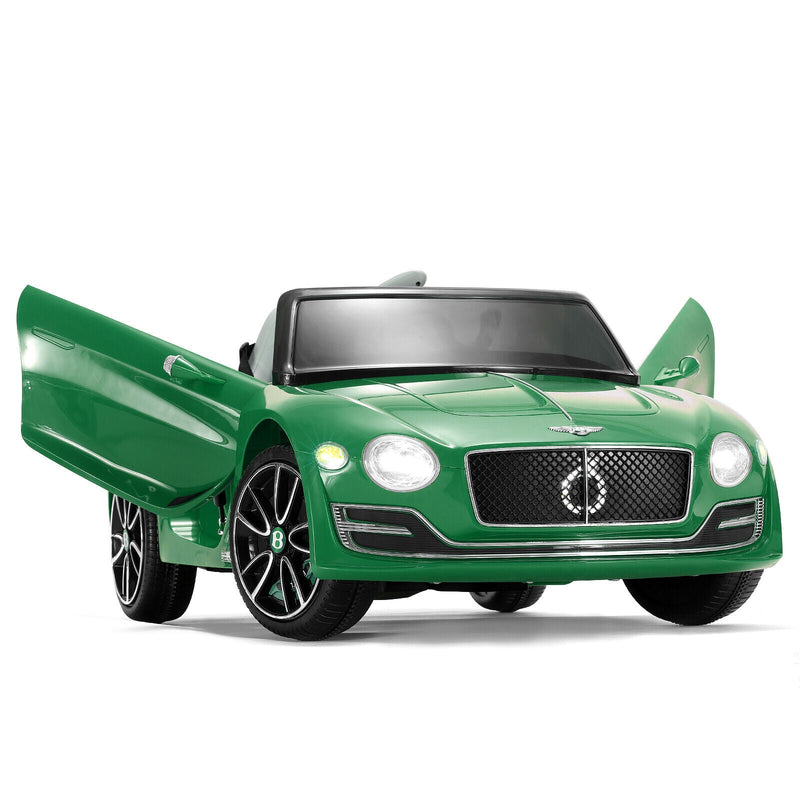 12V Electric Bentley Style Kid Ride On Car with Remote Control and LED Lights
