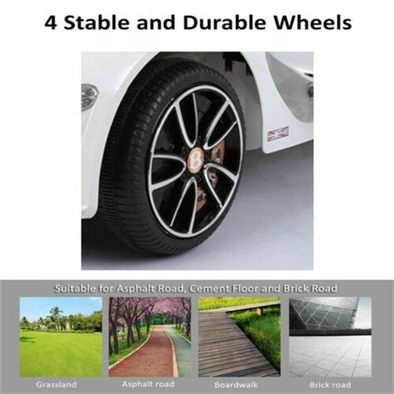 12V Bentley Style Kids Ride On Electric Car with 2.4G Remote Control