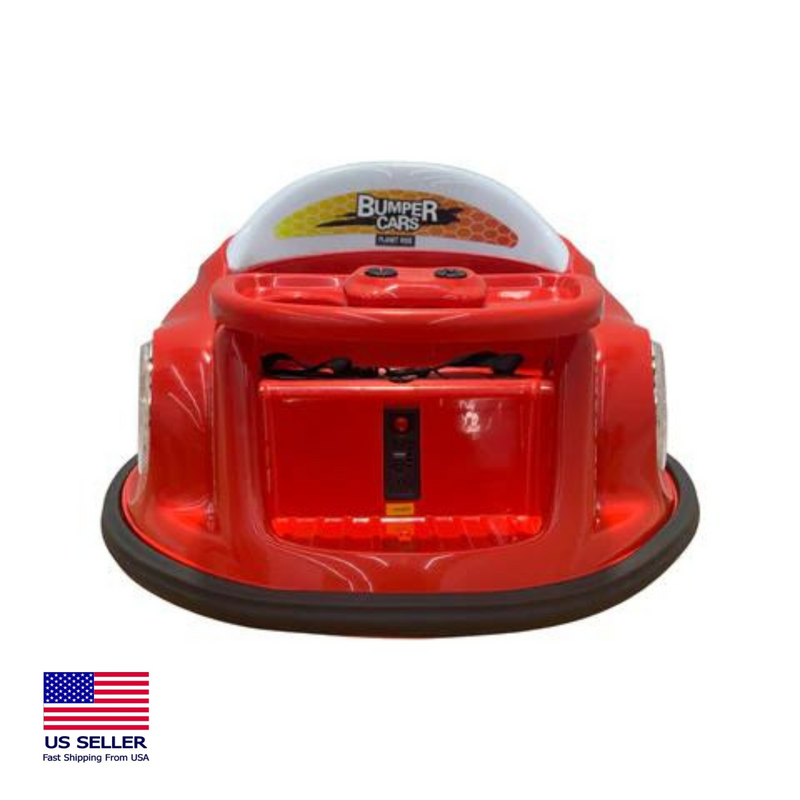 12V Electric Bumper Car for Kids with Remote Control - Non-Certified