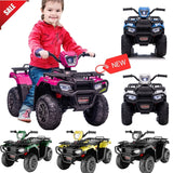 Electric 4-Wheeler ATV Quad for Kids with LED Lights, USB and MP3 Player - Perfect Gift for Boys and Girls
