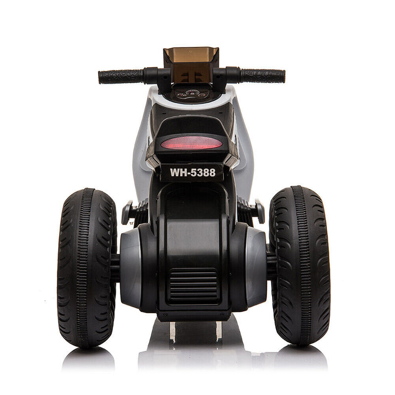 12V Electric Kids Motorbike with Training Wheels and MP3 Player