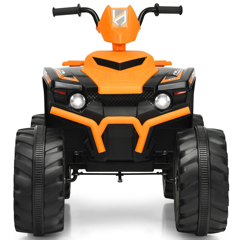 12V Electric Kids Quad ATV Ride On Car with LED Lights - The Perfect Ride for Your Little One!