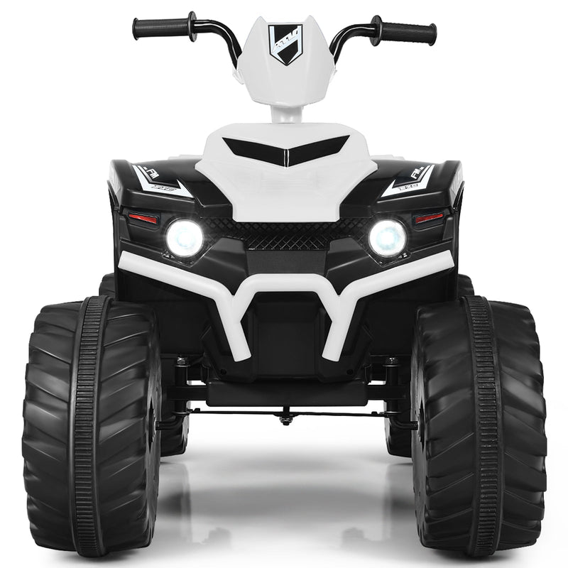 12V Electric Kids Quad ATV Ride On Car with LED Lights - The Perfect Ride for Your Little One!