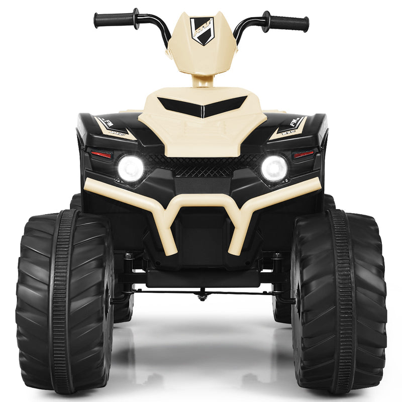 12V Electric Kids Quad ATV Ride On Car with LED Lights - The Perfect Ride for Your Little One!