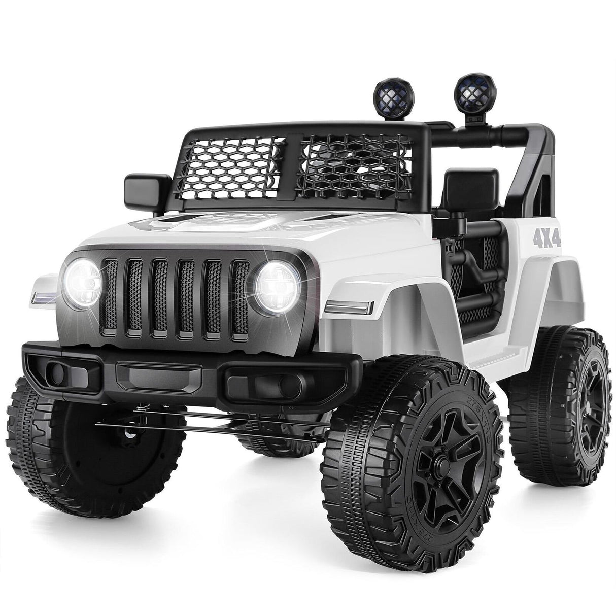 12V Electric Kids Ride On Car with Music and Fashionable Design - Powered by 7Ah Battery