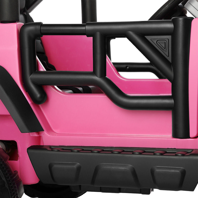 12V Electric Kids Ride-On Car with Remote Control - 3 Speeds, Pink