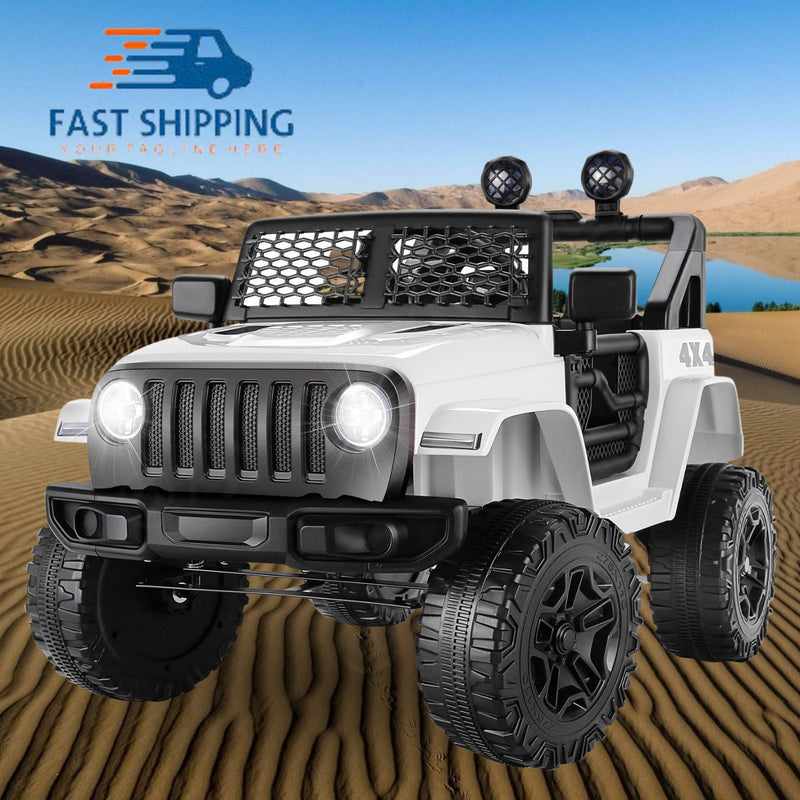 12V Electric Kids Ride On Car with Remote Control - Toy Truck for Endless Fun!