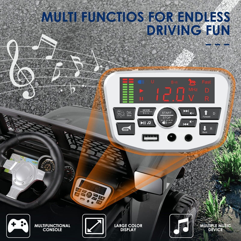 12V Electric Kids Ride On Car with Remote Control - Toy Truck for Endless Fun!