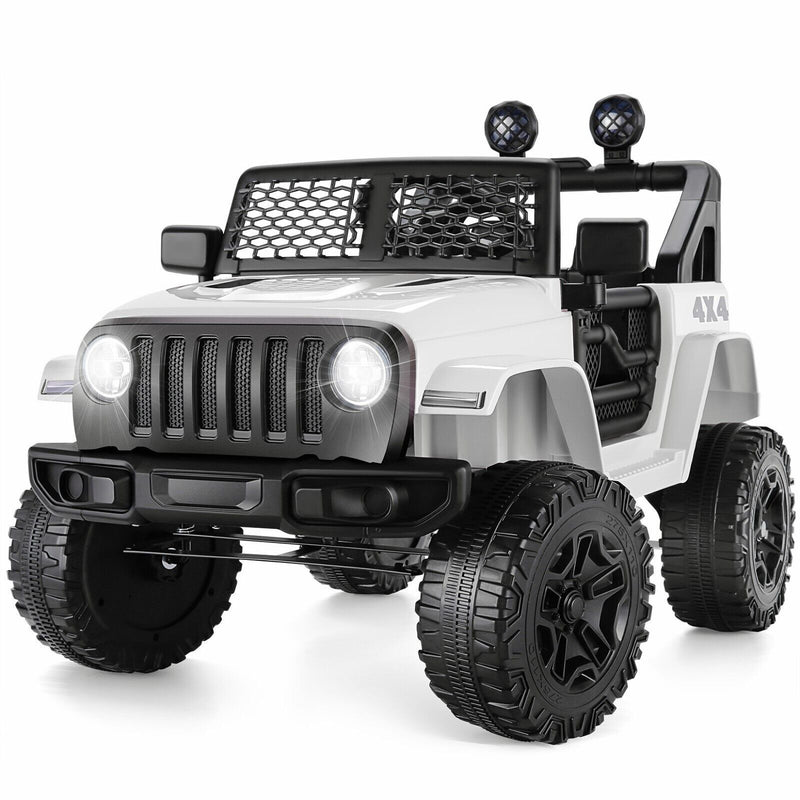Electric Ride-On Car for Kids with Remote Control and Music - 12V Motorized Vehicle