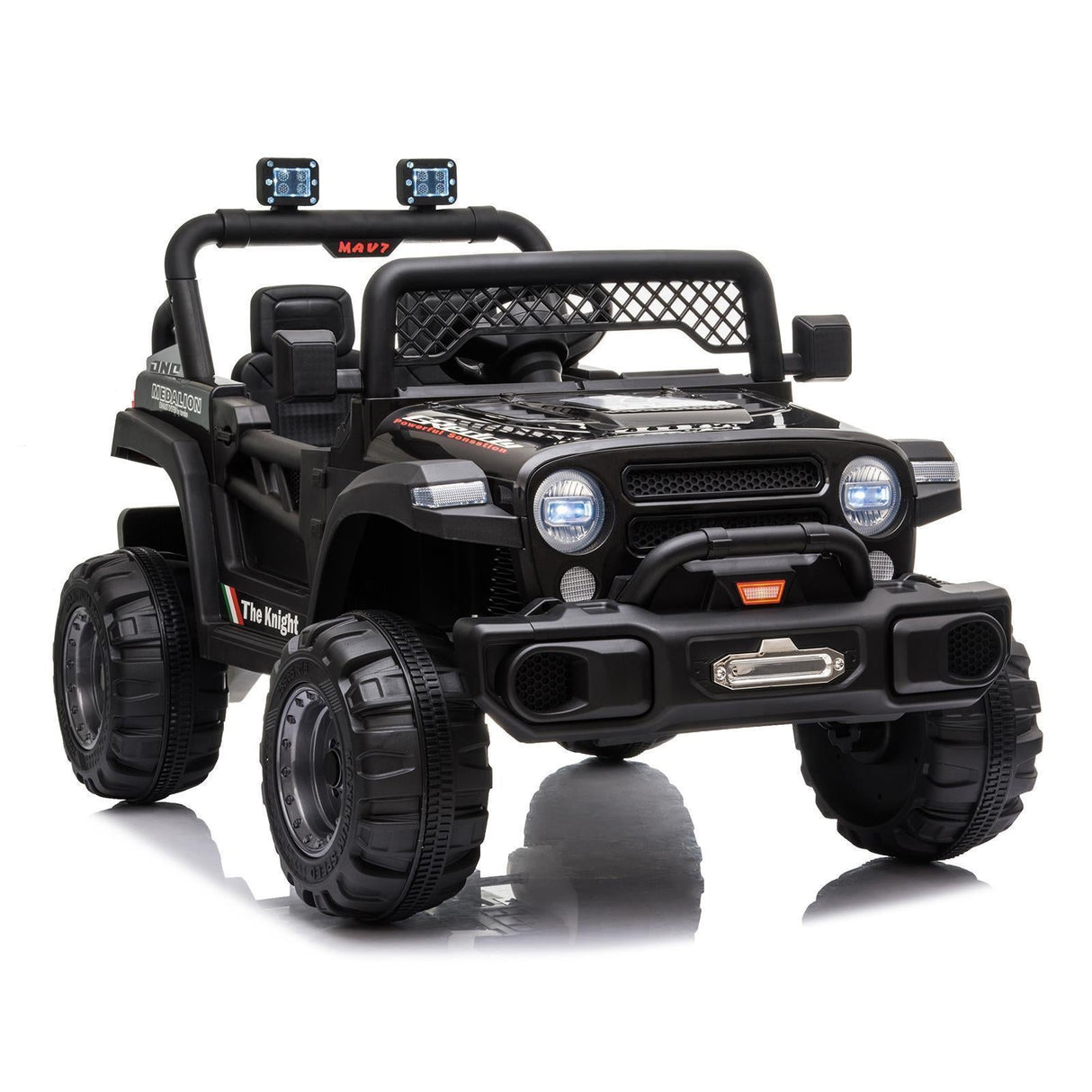 12V Electric Kids Ride On Truck Car Toy with Remote Control and 3 Speed Options