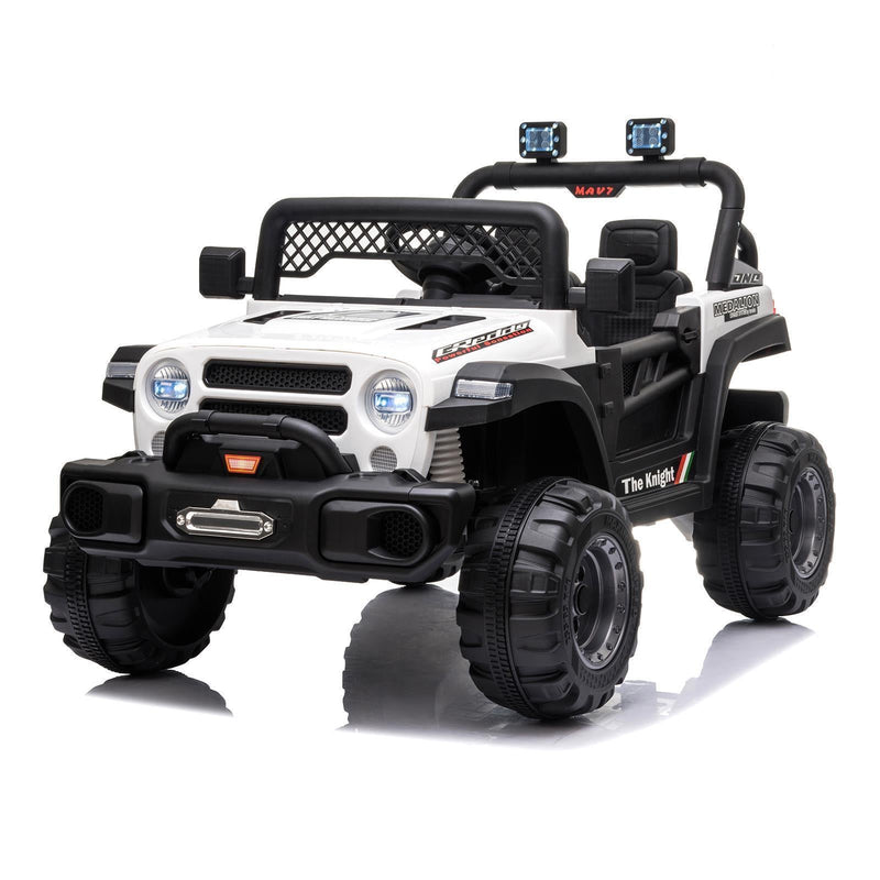 12V Electric Kids Ride On Truck Car Toy with Remote Control and 3 Speed Options