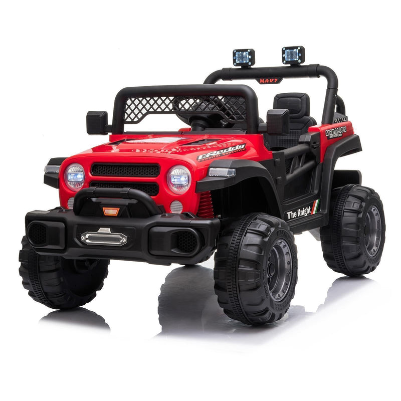 12V Electric Kids Ride On Truck Car Toy with Remote Control and 3 Speed Options