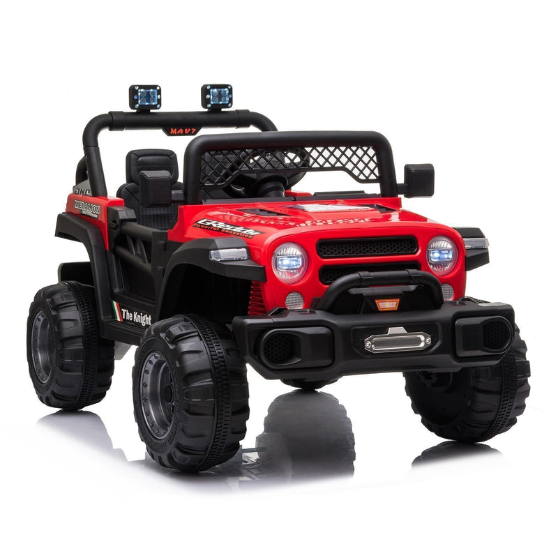12V Electric Kids Ride On Truck Car Toy with Remote Control and 3 Speed Options
