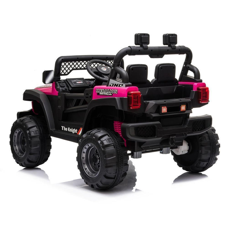 12V Electric Kids Ride On Truck Car Toy with Remote Control and 3 Speed Options