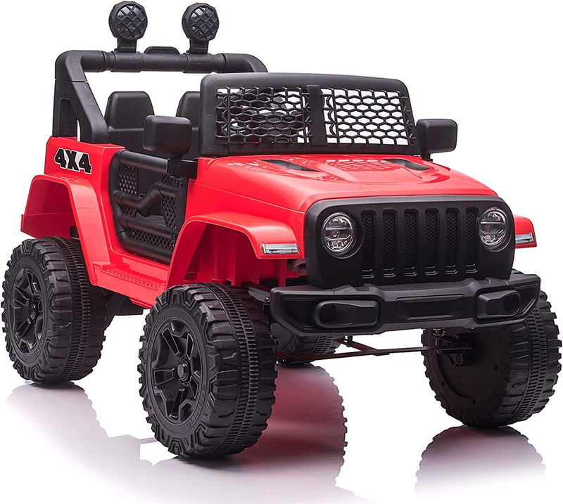 12V Electric Kids Ride On Truck with Remote Control and LED Lights